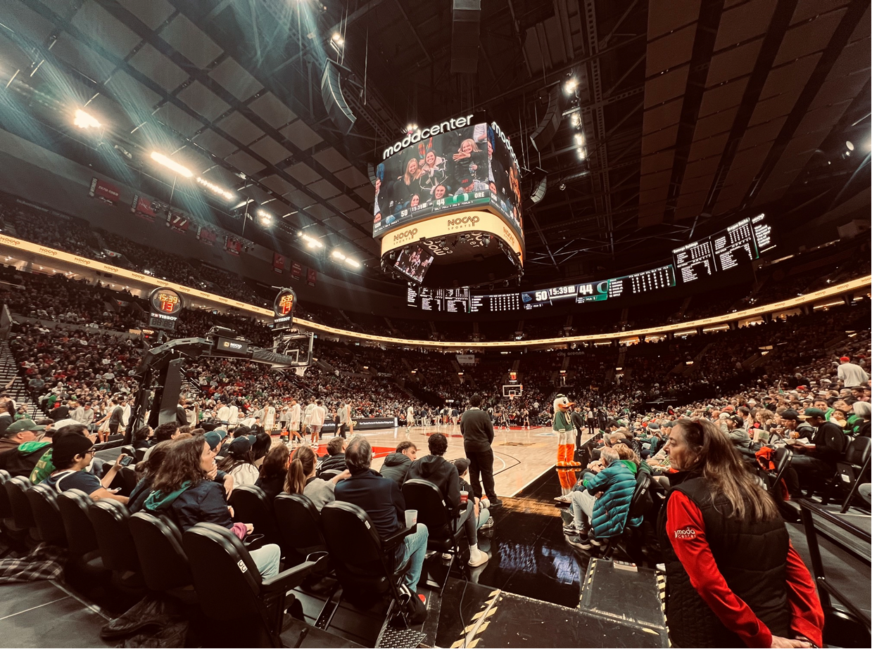 Basketball at Moda Center